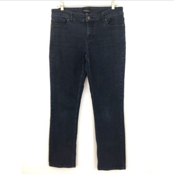 Elizabeth Hasselback For Dialogue Womens Blue Jean - Picture 1 of 5